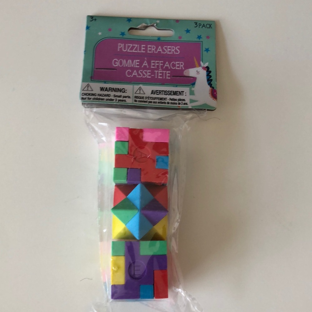 🧩Two for $10🧩 Puzzle erasers